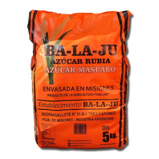 Azúcar Mascabo Agroecológica x 5 Kg. ´´BA-LA-JU´´ (93B)