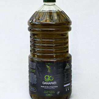 Aceite de Oliva Agroecológico x 3 Lt. ´´Ganapati´´  (Botellón de Plástico) (9C5)
