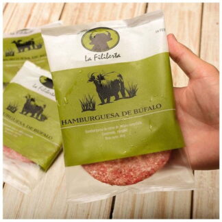 Hamburguesas de Búfalo Pastoril x 28 Unidades ''La Filiberta'' (Caja x 5 Kg.) (DD3)
