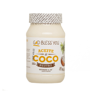 Pack de 3 Unidades de Aceite de Coco Agroecológico x 500 Cc. God Bless You (Neutro)