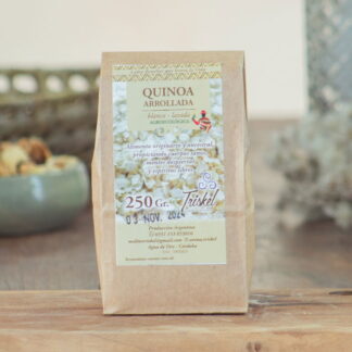 Pack de 3 Unidades de Quinoa Arrollada Agroecológica x 1 Kg. ´´Triskel´´