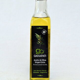 Pack de 5 Unidades de Aceite de Oliva Agroecológico x 1/2 Lt. ´´Ganapati´´  (Botella de Plástico)