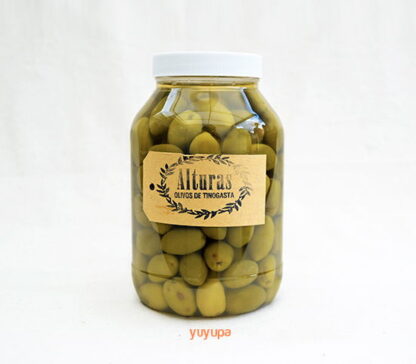 Pack de 4 Unidades de Aceitunas Agroecológicas 000 x 800 Gr. ´´Alturas´´ (Verdes)