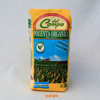 Polenta Orgánica Instantánea en Pack x 20 Unidades de 1/2 Kg ´´Del Campo´´