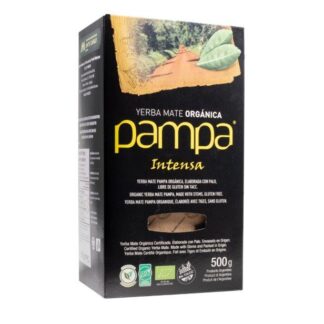 Pack de 10 Unidades de Yerba Mate Orgánica x 1/2 Kg. ´´Pampa´´ (Variedad: Intensa)