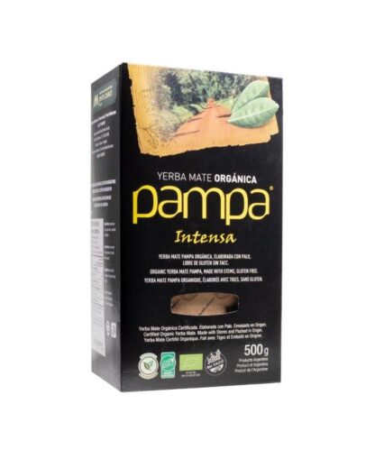 Pack de 10 Unidades de Yerba Mate Orgánica x 1/2 Kg. ´´Pampa´´ (Variedad: Intensa)