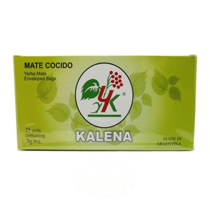 Pack de 6 Unidades de Mate Cocido Agroecológico en Saquitos ´´Kalena´´ (Cajita x 25 Unidades)