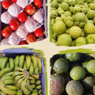 Promo Cajon Mixto 4 kg de Manzana Cripps Pink, 2 kg de Banana, 2 Kg de palta Hass, 2 Kg de pera Packams