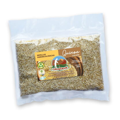 Pack de 3 Unidades de Quinoa Agroecológica x 1 Kg. ´´Cauqueva´´ (Lavada y Desaponificada)