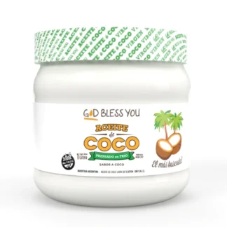 Aceite de Coco Natural x 1000 Cc. ´´God Bless You´´ (Virgen)