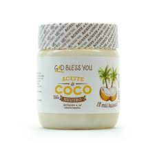 Aceite de Coco Natural x 1000 Cc. ´´God Bless You´´ (Neutro)