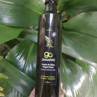 Aceite de Oliva Agroecológico x 1/2 Lt. ´´Ganapati´´  (Botella de Plástico)