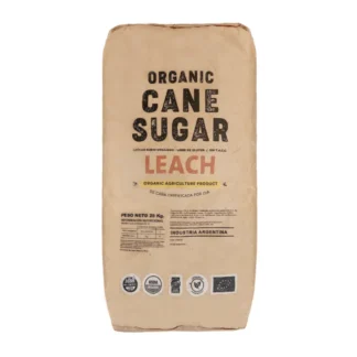 Pack x 10 Unidades de Azúcar Blanca Orgánica x 1/2 Kg. Sugar Cane Leach