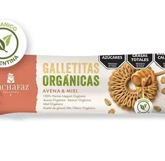 Pack x 10 Unidades de Galletas Orgánicas x 170 Gr. ´´Cachafaz´´ (Variedad: Avena & Miel)