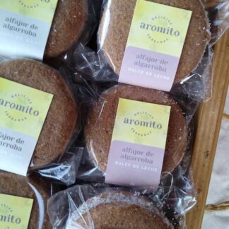 Alfajor Agroecológico de Algarroba x Unidad Aromito