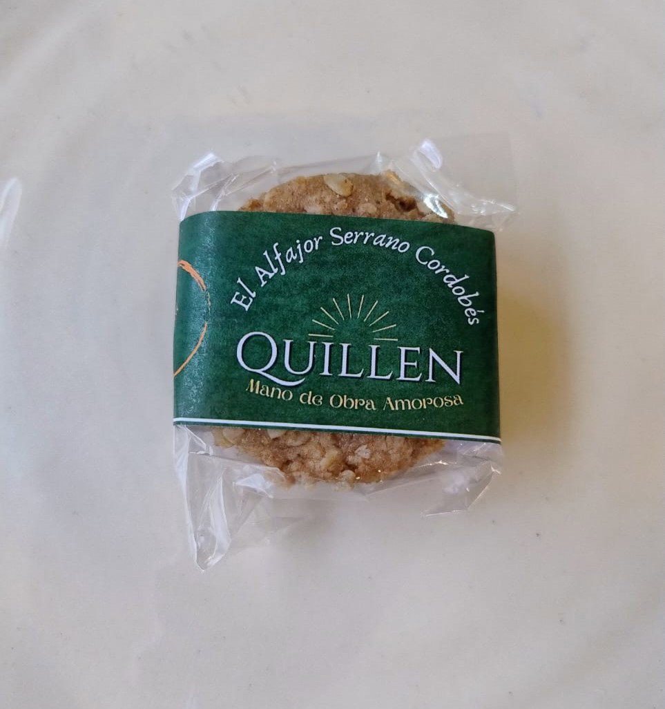 Alfajor Agroecológico de Maní Relleno de Dulce de Leche x Unidad Quillén