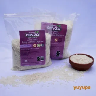 Arroz Doble Carolina Blanco Agroecológico x 1/2 Kg. Oryza