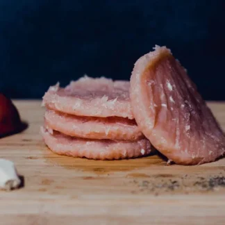 Pack x 3 Bandejas de Hamburguesas de Pollo de Pastura Plumas Verdes (4 Unidades x Bandeja)