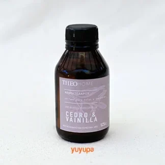 Pack x 3 Unidades de Aromatizador Ecológico de Ambientes x 125 Cc. Theo (Variedad: Cedro & Vainilla)