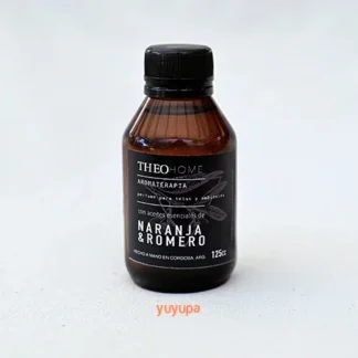 Pack x 3 Unidades de Aromatizador Ecológico de Ambientes x 125 Cc. Theo (Variedad: Naranja & Romero)