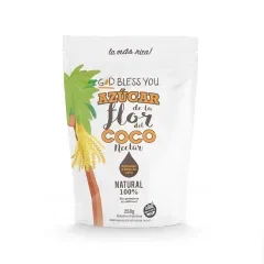 Pack x 3 Unidades de Azúcar de Coco Agroecológica x 250 Gr. God Bless You ´