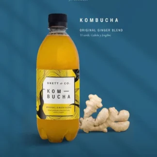 Pack x 3 Unidades de Kombucha Agroecológica x 500 Ml. Brett (Sabor: Original Ginger Blend)