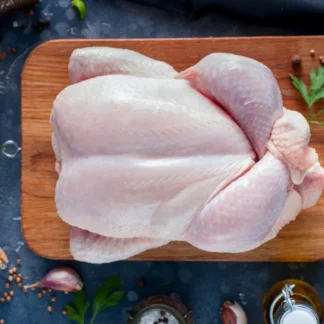 Pack x 3 Pollos Enteros de Pastura Plumas Verdes (2.5 Kg. aprox. c/Unidad - 7.5 Kg. aprox. el Pack)