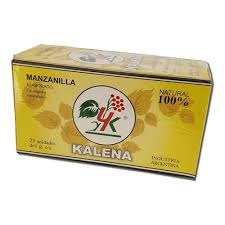 Té de Manzanilla Agroecológico en Saquitos Kalena (Cajita x 25 Unidades)