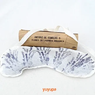 Antifaz de Flores de Lavanda & Semillas de Lino Theo