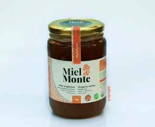 Miel Pura Orgánica x 1 Kg. Miel de Monte