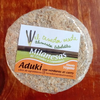 Milanesas Vegetarianas Agroecológicas x 6 Unidades Tenedor Verde (Variedad: Aduki)