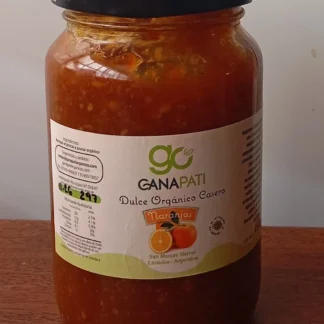 Pack x 4 Unidades de Mermelada Agroecológica x 450 Gr. Ganapati (Variedad: Mix de Cítricos)