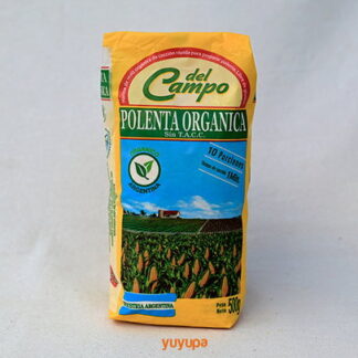 Polenta Orgánica Instantánea en Pack x 20 Unidades de 1/2 Kg Del Campo