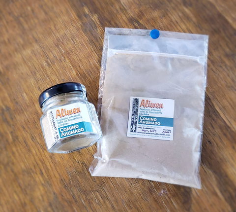 Comino Agroecológico Ahumado x 25 Gr. Aliwen (Bolsa Ziploc)