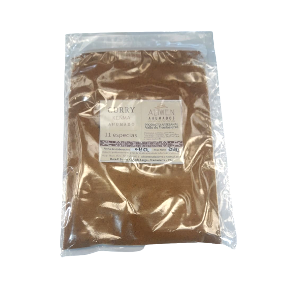 Curry Agroecológico Ahumado x 25 Gr. Aliwen (Bolsa Ziploc)