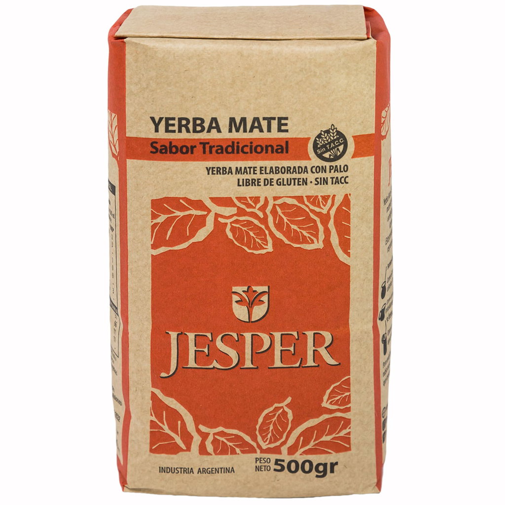 Yerba Mate Agroecológica x 1/2 Kg. Jesper (Variedad: Tradicional)