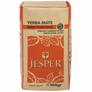 Pack x 6 Unidades de Yerba Mate Agroecológica x 1/2 Kg. Jesper (Variedad: Tradicional)
